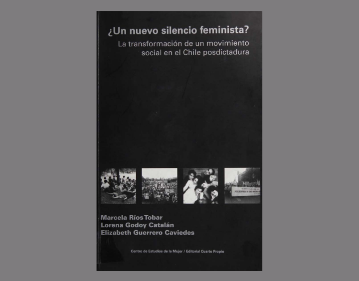 ¿Un nuevo silencio feminista? La transformación de un movimiento social en el Chile posdictadura. Marcela Ríos Tobar, Lorena Godoy Catalán, Elizabeth Guerrero Caviedes. CEM. Editorial Cuarto Propio. Santiago de Chile, 2003